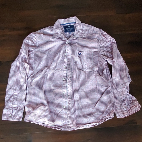 American Eagle long sleeve button shirt - Picture 1 of 2